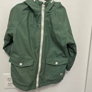 Rain jacket sage green
